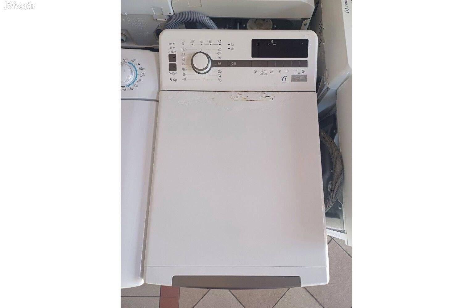 Használt Whirlpool Tdlr 60230 Felültöltős Mosógép [H16821] 1-3 hó gari